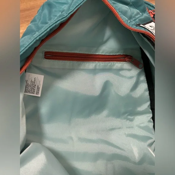 Kavu Teal Quilted Bag with Rust Accents - Picture 6 of 8